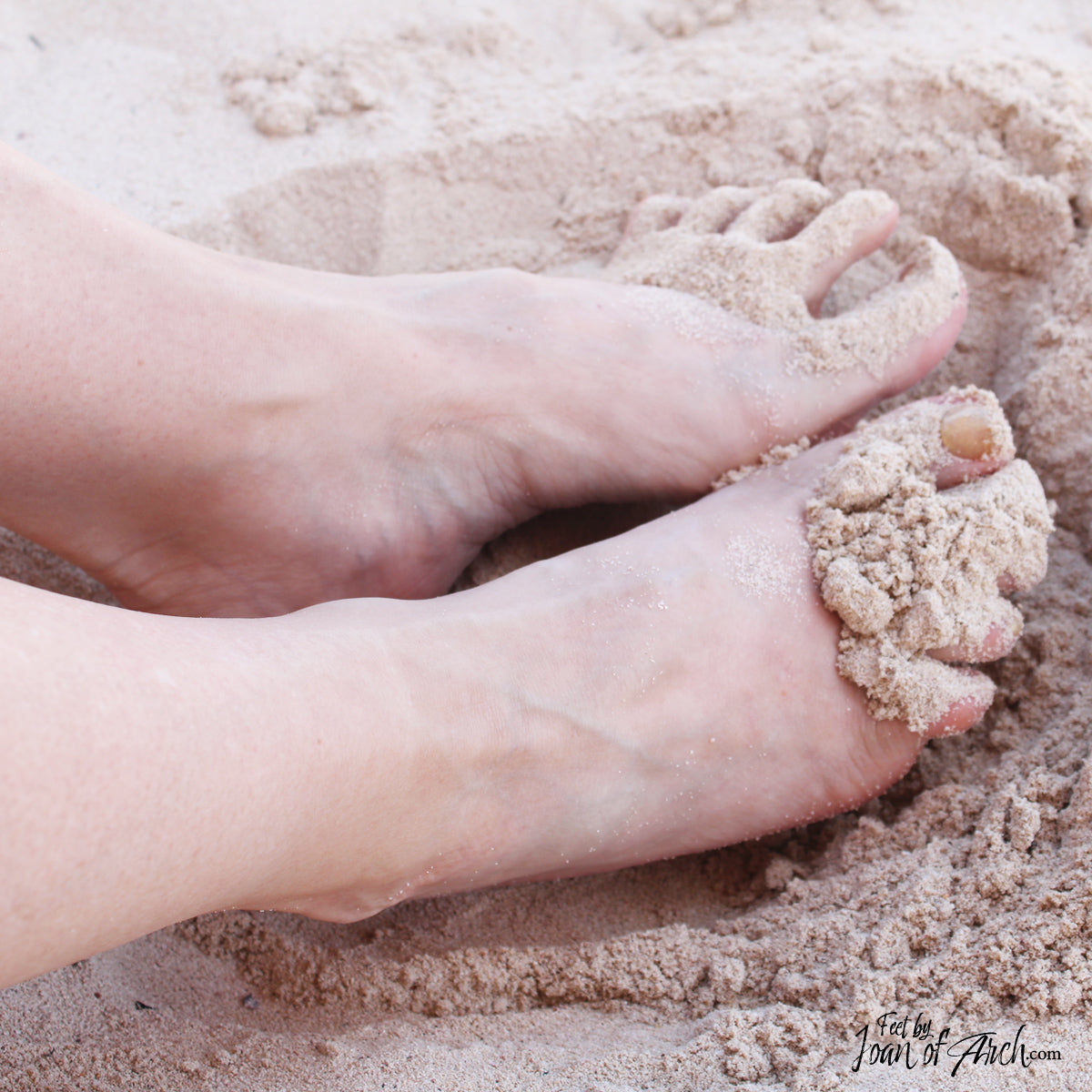 Feet in Mexico Sand Set Image 2