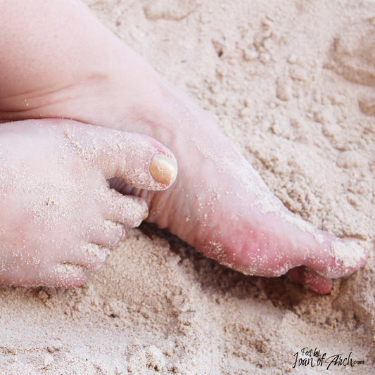 Feet in Mexico Sand Set Image 9